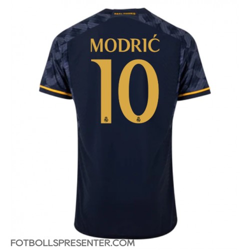 Real Madrid Luka Modric #10 Borta Matchtröja 2023-24 Kortärmad Real Madrid Luka Modric #10 Borta Matchtröja 2023-24 Kortärmad